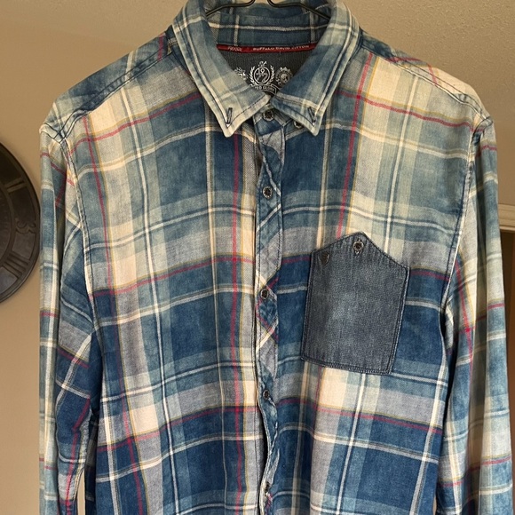 Buffalo Long Sleeve Shirt Size Medium - Picture 3 of 5